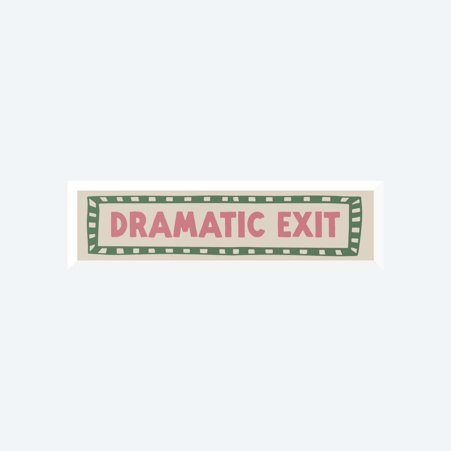 Dramatic Exit Panoramic Print