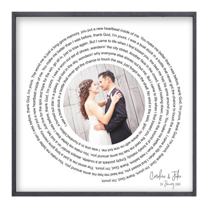 Oak Frame / 24" x 24"