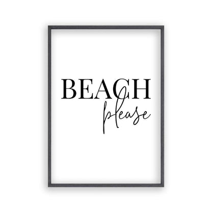 Beach Please Print - Blim & Blum
