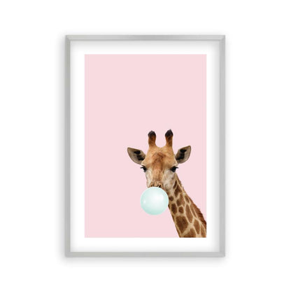 Bubblegum Giraffe Print - Blim & Blum