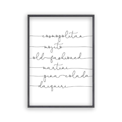 Cocktails Print - Blim & Blum