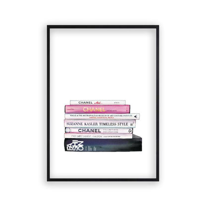 Coco Chanel Books Print - Blim & Blum