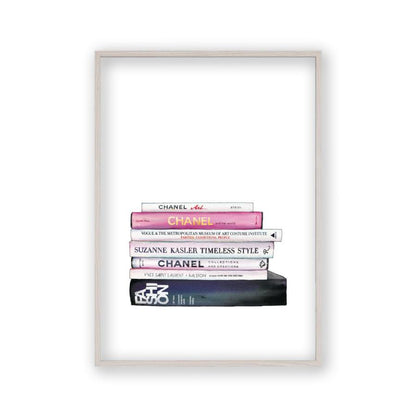 Coco Chanel Books Print - Blim & Blum
