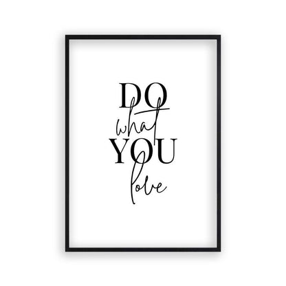 Do What You Love Print - Blim & Blum