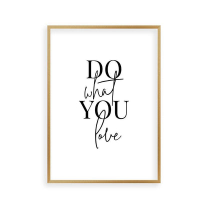Do What You Love Print - Blim & Blum