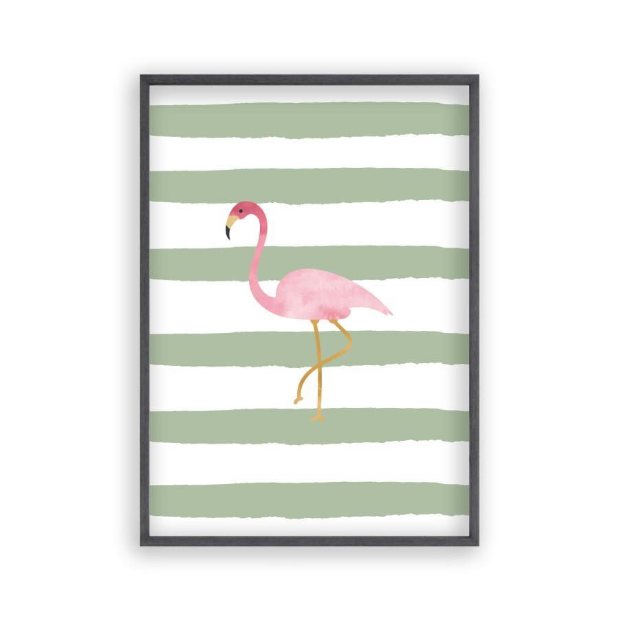 Flamingo Watercolor Print - Blim & Blum