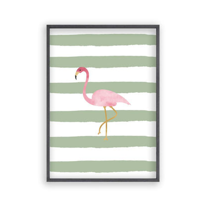 Flamingo Watercolor Print - Blim & Blum