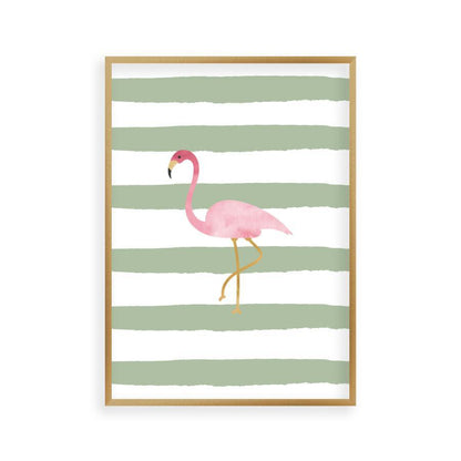 Flamingo Watercolor Print - Blim & Blum