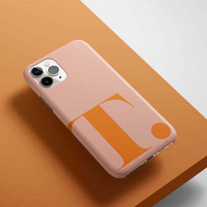 Personalized Initial iPhone Case