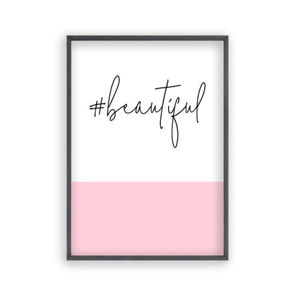 Hashtag Beautiful Print - Blim & Blum