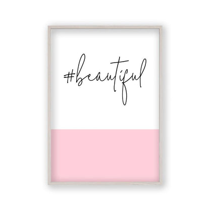 Hashtag Beautiful Print - Blim & Blum