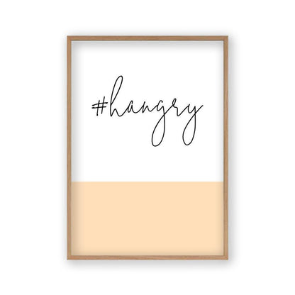 Hashtag Hangry Print - Blim & Blum