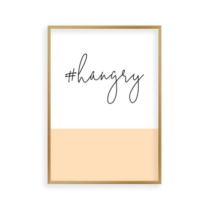 Hashtag Hangry Print - Blim & Blum