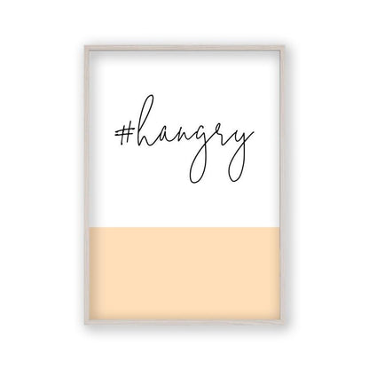 Hashtag Hangry Print - Blim & Blum