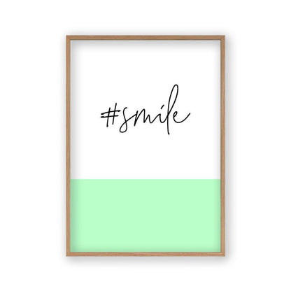 Hashtag Smile Print - Blim & Blum