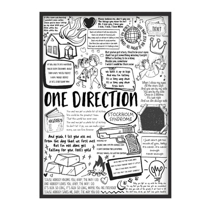 Matt Black Frame / 24" x 36"
