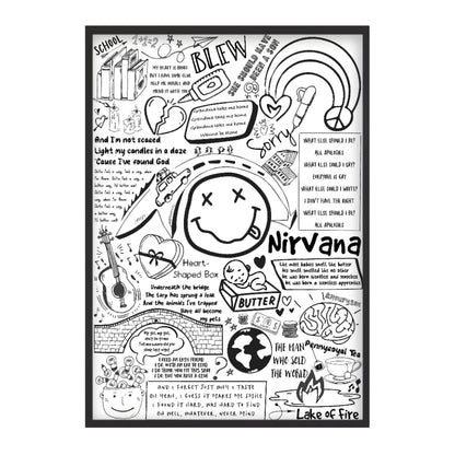 Matt Black Frame / 24" x 36"
