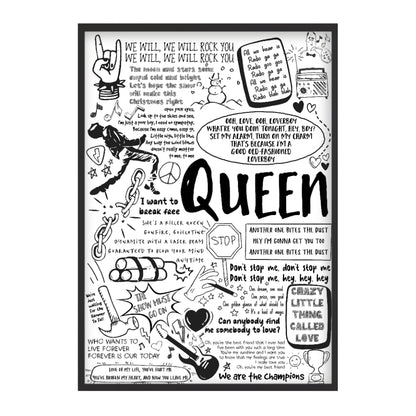 Matt Black Frame / 24" x 36"