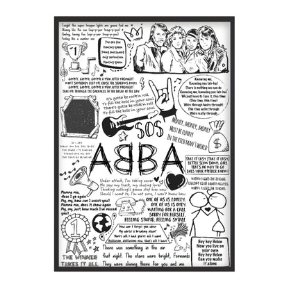 Matt Black Frame / 24" x 36"
