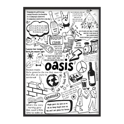 Matt Black Frame / 24" x 36"