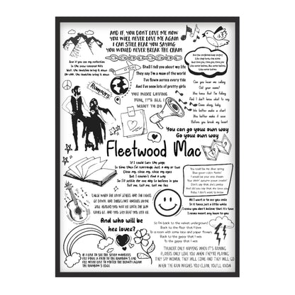 Matt Black Frame / 24" x 36"