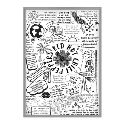 Matt Silver Frame / 24" x 36"