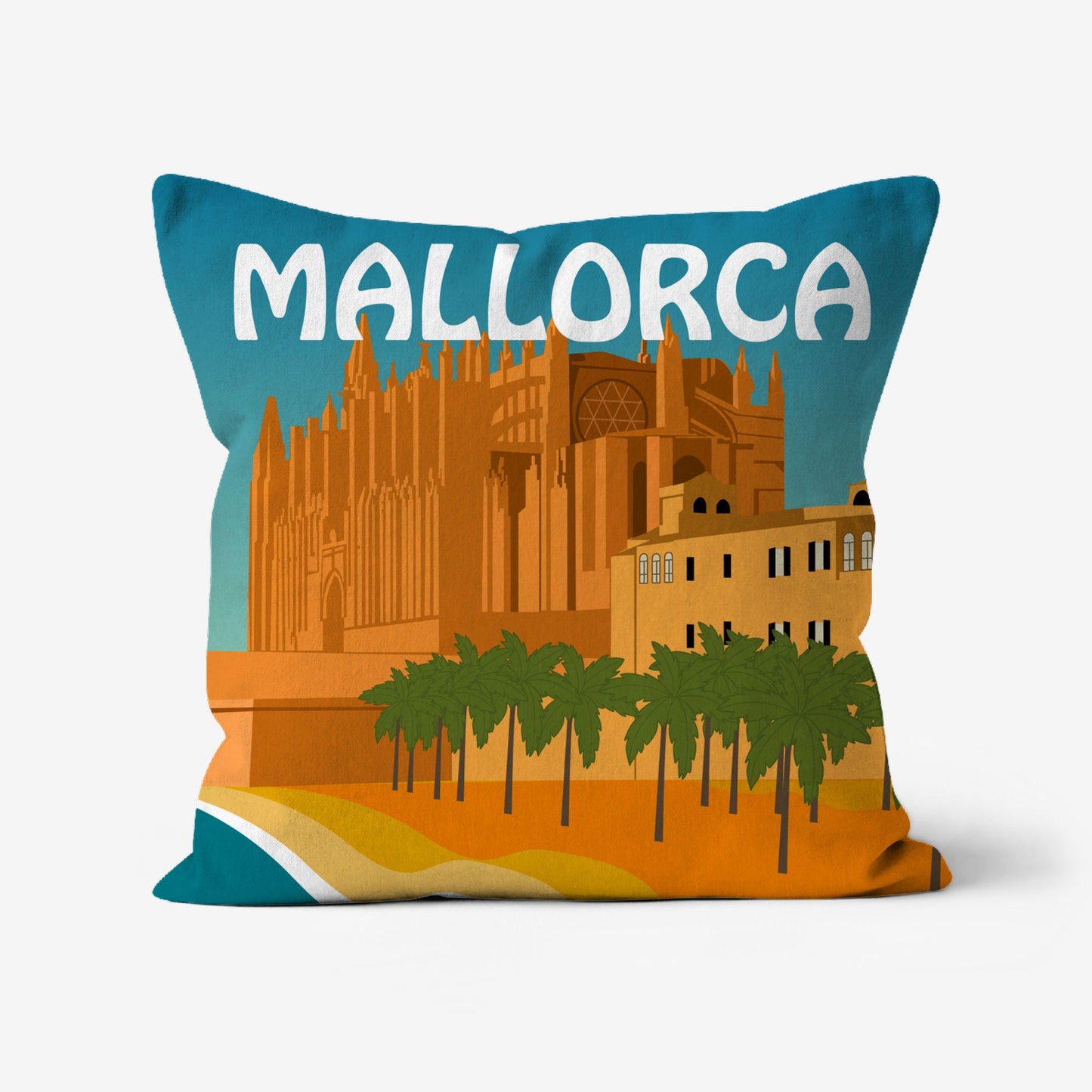 Mallorca Faux Suede Cushion