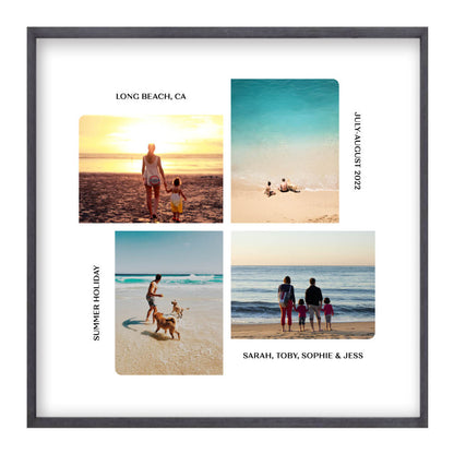 Personalized Caption Photographs Print