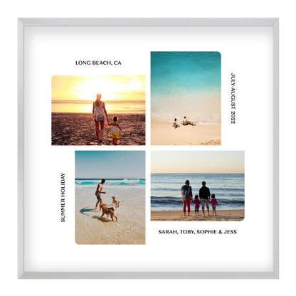 Personalized Caption Photographs Print