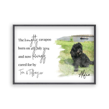 Personalized Pet Photo Print - Blim & Blum