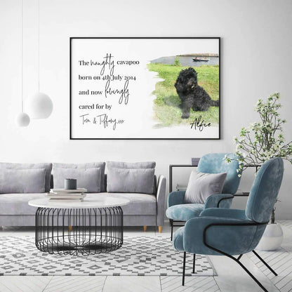 Personalized Pet Photo Print - Blim & Blum