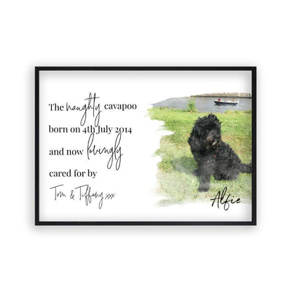 Personalized Pet Photo Print - Blim & Blum