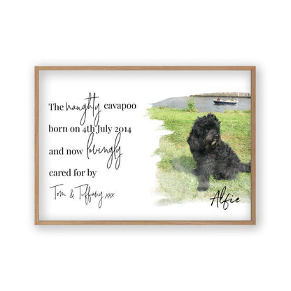 Personalized Pet Photo Print - Blim & Blum