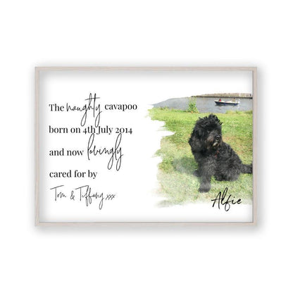 Personalized Pet Photo Print - Blim & Blum