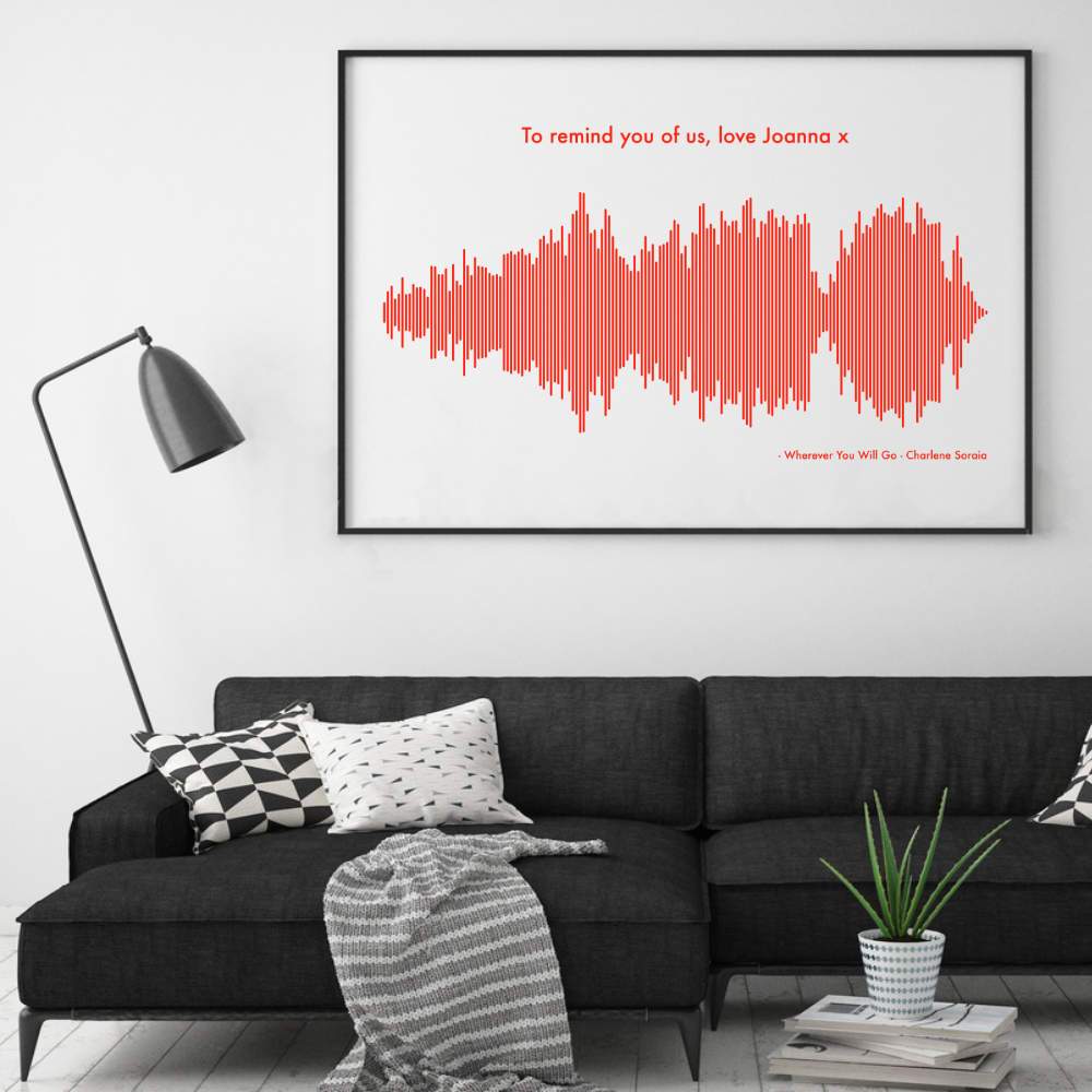 Sound of Gold - Custom Foil Lyrics Wall Art
