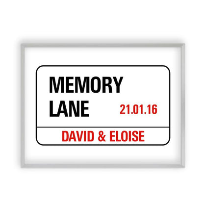 Personalized London Street Sign Print - Blim & Blum