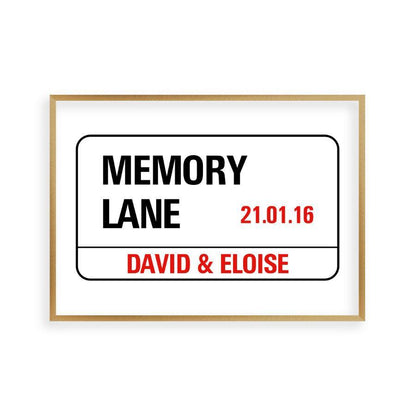 Personalized London Street Sign Print - Blim & Blum