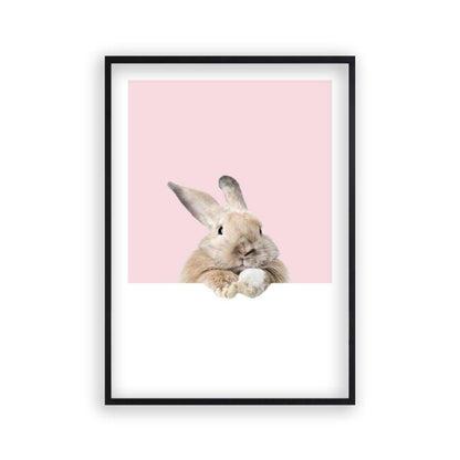 Rabbit Peeking Print - Blim & Blum