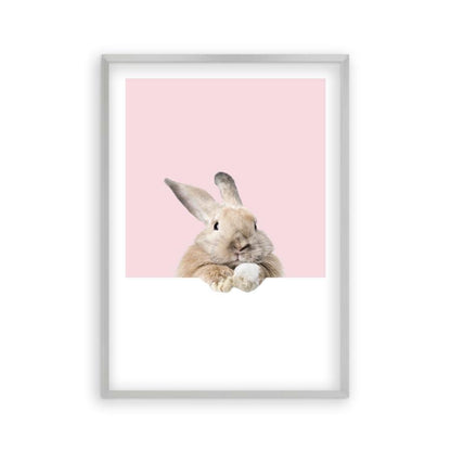 Rabbit Peeking Print - Blim & Blum