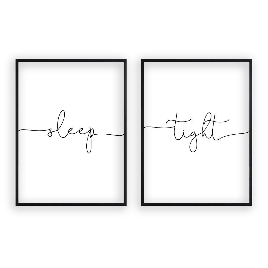 Sleep Tight - Set Of 2 Prints - Blim & Blum