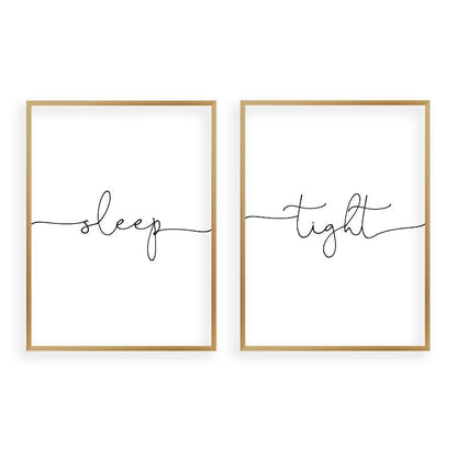 Sleep Tight - Set Of 2 Prints - Blim & Blum