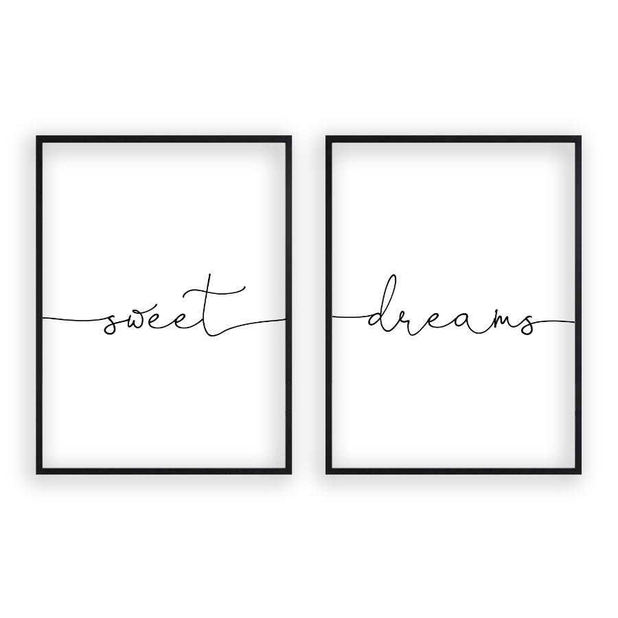 Sweet Dreams - Set Of 2 Prints - Blim & Blum