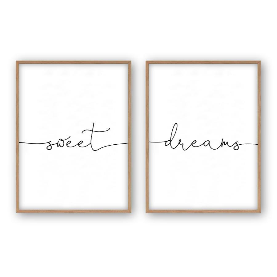 Sweet Dreams - Set Of 2 Prints - Blim & Blum