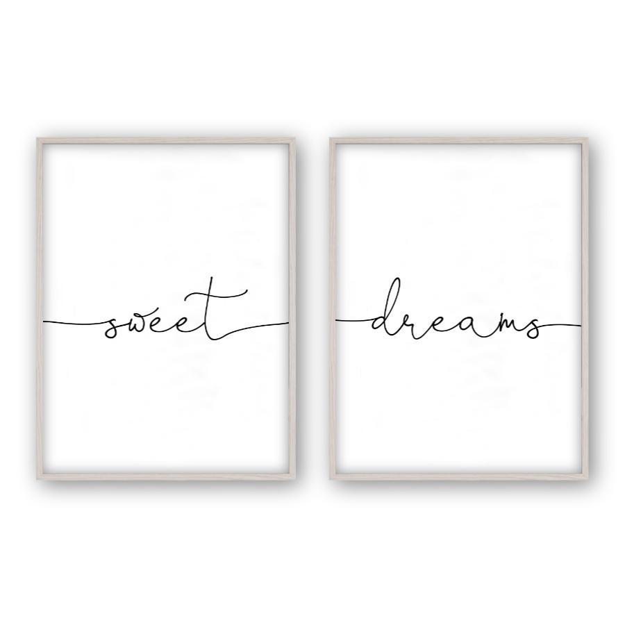 Sweet Dreams - Set Of 2 Prints - Blim & Blum