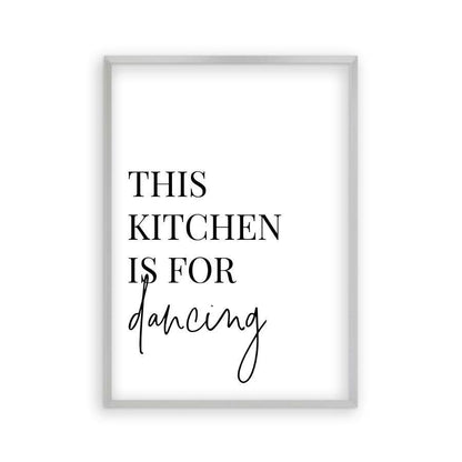 This Kitchen Is For Dancing Print - Blim & Blum