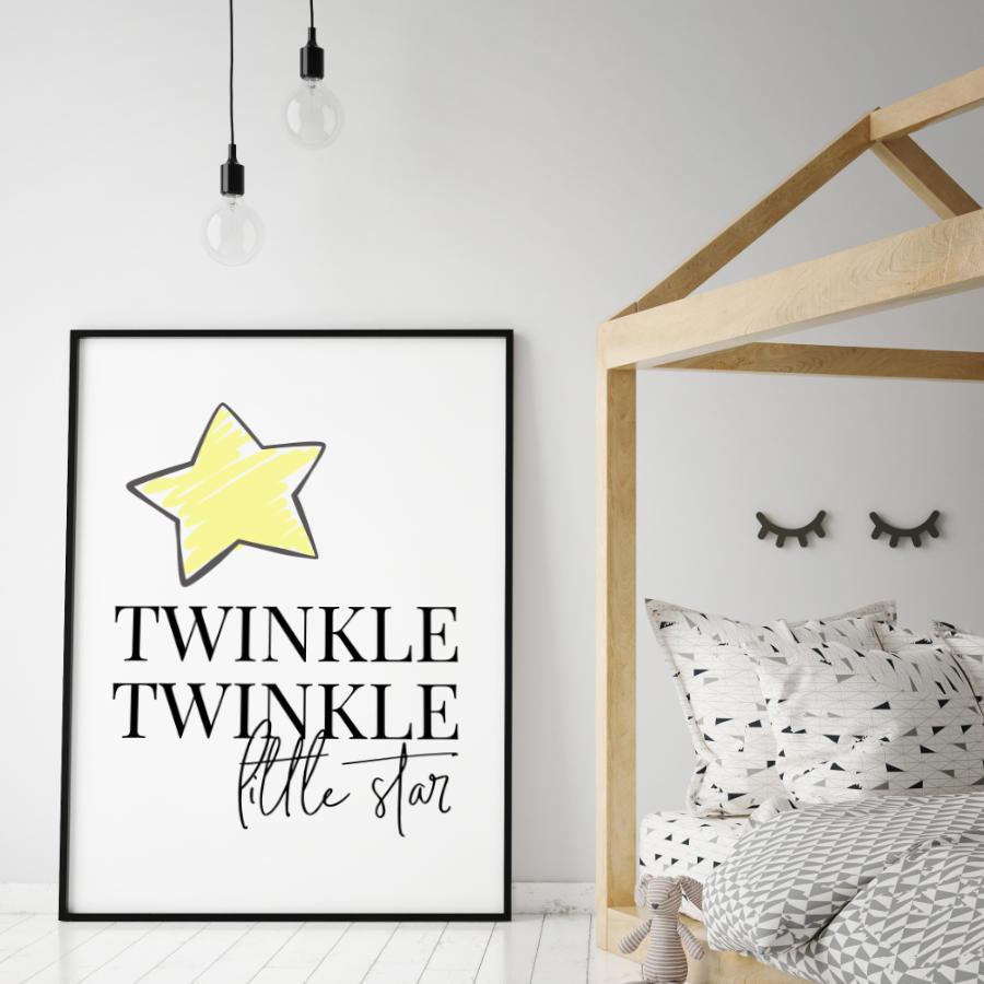 Twinkle little outlet star bedding