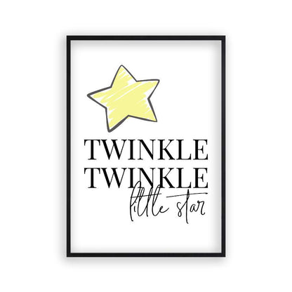 Twinkle Twinkle Little Star Print - Blim & Blum