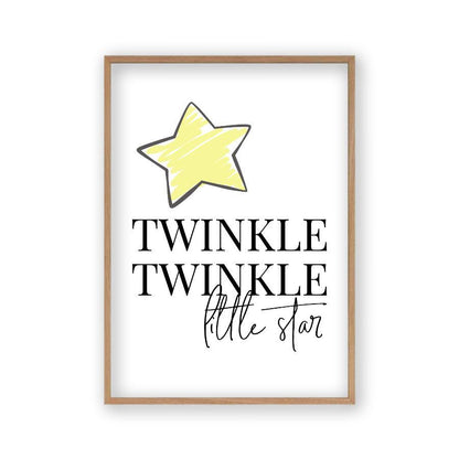 Twinkle Twinkle Little Star Print - Blim & Blum