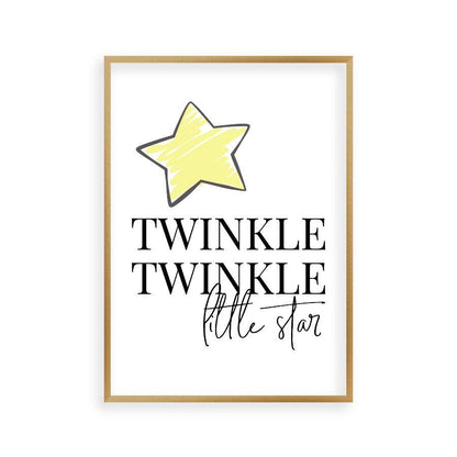 Twinkle Twinkle Little Star Print - Blim & Blum