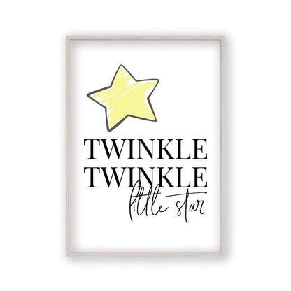 Twinkle Twinkle Little Star Print - Blim & Blum